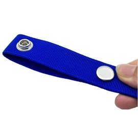 Boat Cover Snap Extender -Brass Heavy Duty snap - Extension Size, 1~4" - Built in Finger Loops. Extend The Life of Your Boat top Canvas -Blue (10, 3 inch)