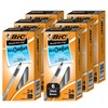 BIC Round Stic Grip 144CT BLK
