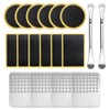 Kigauru 18 Pcs Bicycle Tire Patch Puncture Repair Set Glue
