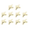 10pcs Metal Binder Clip Multipurpose Strong Grip Large Paper Binder