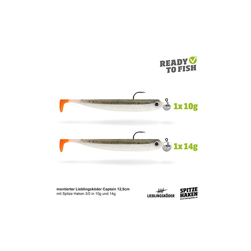Lieblingsköder Captain Action Pack 12.5 cm