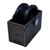 Bobco Metals 4" Cast Iron V Groove Wheel - Roller