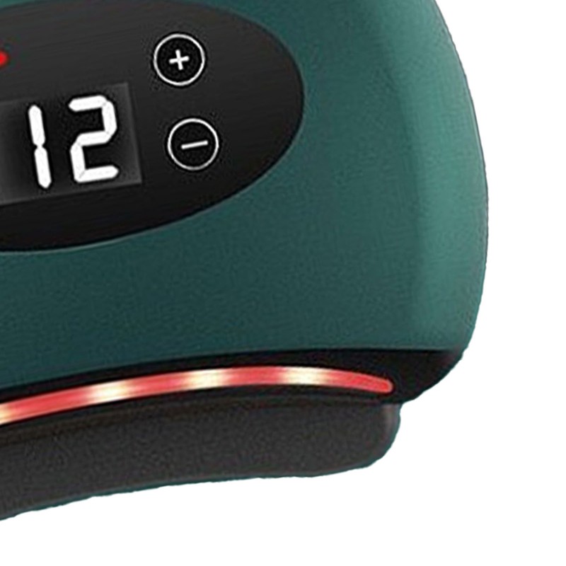 Electric Gua Sha Massager 12 Vibration Heating Gears Constant Temperature