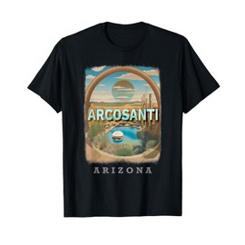 Arcosanti Arizona AZ Desert Oasis SD121 T-Shirt