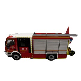 OPO 10 - Fire Engine Kit Compatible with Iveco Magirus Team Cab by Valladolid - CP17