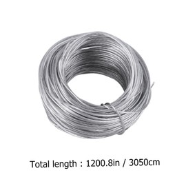 TEHAUX 20sets Cable Hanging Hook Kit with Picture Frame Hangers Durable Photo Frame Wire for Wall Decorations for Home Office School