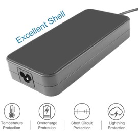 RUKIPLAY 120W 19V 6.32A Charger AC Adapter for ASUS TUF Gaming FX705GM FX705DT FX705GE FX705GD FX505 FX505GD FX505GE FX505GD FX505DY FX705DY FX505GM TUF705GD FX505DD with Power Cord