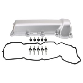 TRQ TRQ Left Valve Cover Driver Side Compatible with 2007 Dodge Dakota Durango 2007-2011 Nitro Ram 1500 2007-2010 Jeep Commander Grand Cherokee 2007-2012 Liberty
