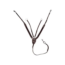 HKM Breastplate 6845 Brown One Size