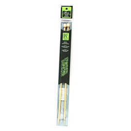 Clover Takumi Bamboo 13 Inch Single Point Knitting Needle Size 8