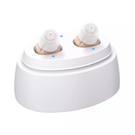 K&FCOPTEE ITE Rechargeable Digital Hearing Aids With Charging Box For Adults Hearing Loss