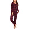 Ekouaer Womens Pajamas Sets Long Sleeve Tops with Jogger Pants