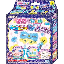 Kira Deco Art PGR-06 Puni Gel Color Gel Sold Separately, Blue/Yellow