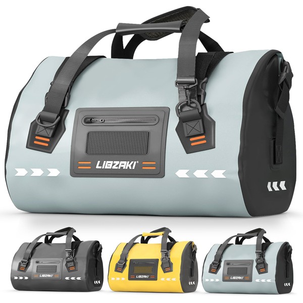 LIBZAKI Stormproof Rolltop Duffel Bag - Extra Large Waterproof Dry