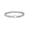 Bestyle Miami Curb Chain Bracelet, for Men/Women, Stainless Steel, Chic,