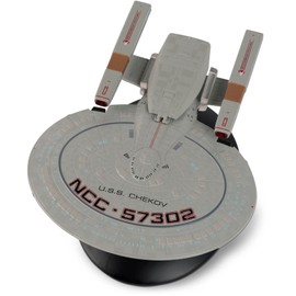 Eaglemoss Star Trek Starships Vehicle & Collectors Magazine #110: U.S.S. Chekov Springfield Class