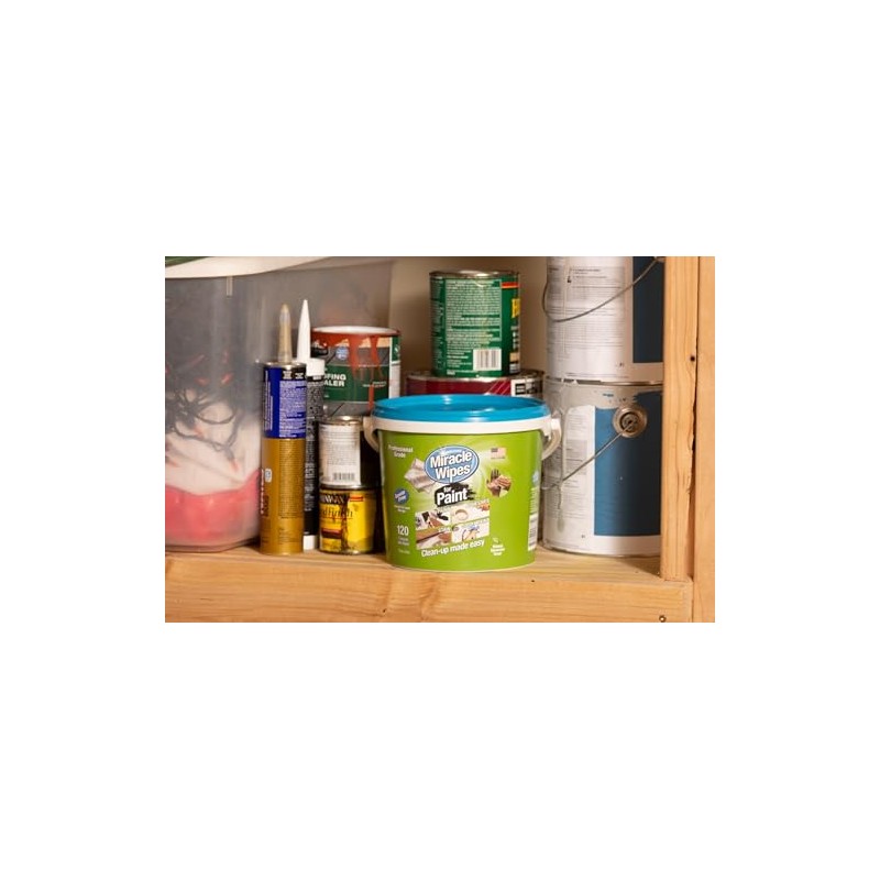 MiracleWipes for Paint Prep & Cleanup, Remove Tough Grime Build-Up,
