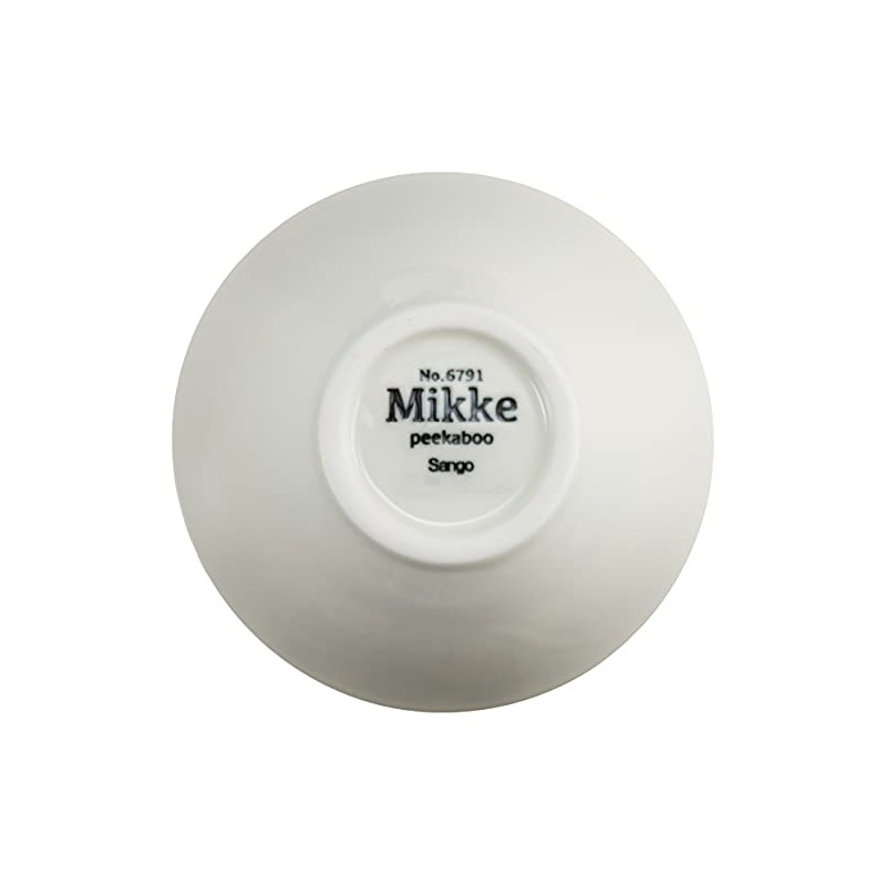 Sango Toki 6791-24 Mikke Bowl, S, Polar Bear, 4.4 inches