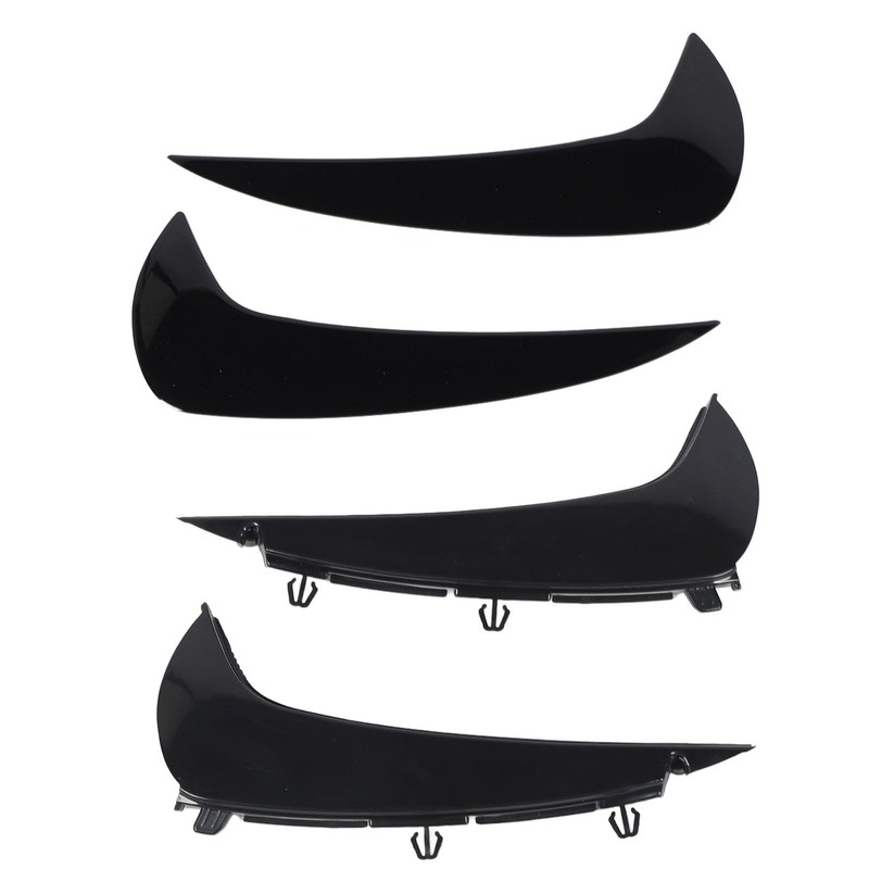 Rear Bumper Spoiler Air Vent Cover, Scratch Resistant Left Right