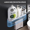 Floating Bathroom Organizer - Wall Mounted Shower Caddy Shelf -
