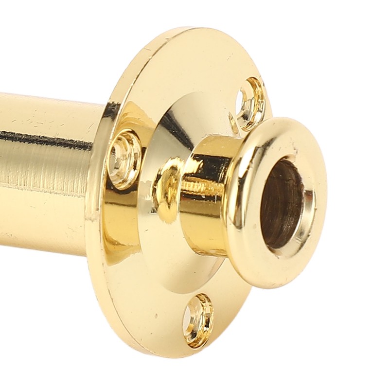 6.35mm Guitar Output Jack Socket Metal Construction Endpin Pickup Jack