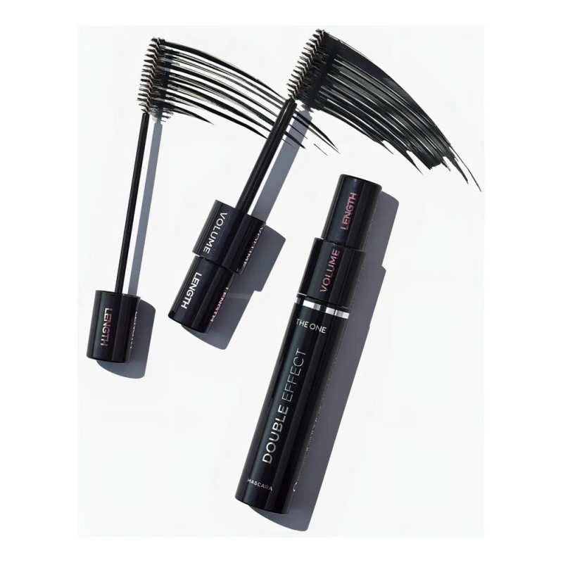 Mascara Para Pestañas Doble Efecto Largo-volumen Oriflame Color Negro