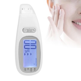 Probador de Hidratación de la Piel, Analizador Digital de la Piel Monitor de Hidratación, Detector de Sensor de Aceite de Agua, Medidor de Pantalla LCD Dispositivo de Cuidado