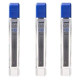 36 x Uni-Ball Kuru Toga Nano durchm. 0.5mm HB mechanisch Bleistift auffüllbar Kabel (3 Packs)