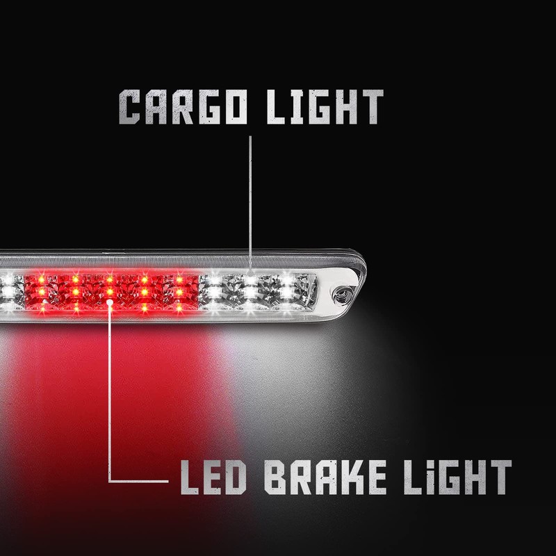 High Mount 3rd Stop Light Compatible with 2004-2012 Chevy Colorado