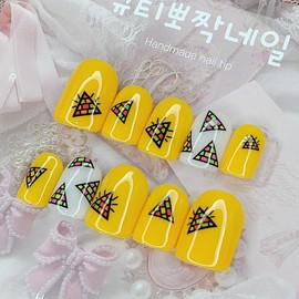 Unikitsch 1 Handmade Nail Tips - Oval S / 유니키치1 수제네일팁 - 오벌S