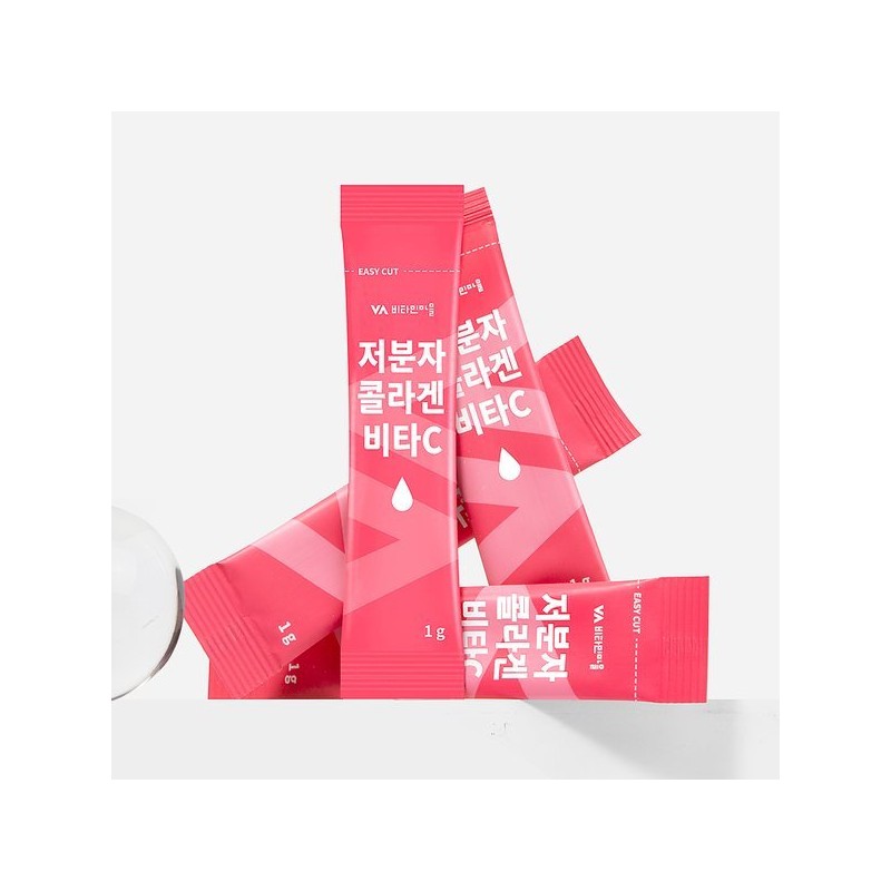 Vitamin Village/Micromolecular Fish Collagen/Vitamin C/Powder Sticks/x