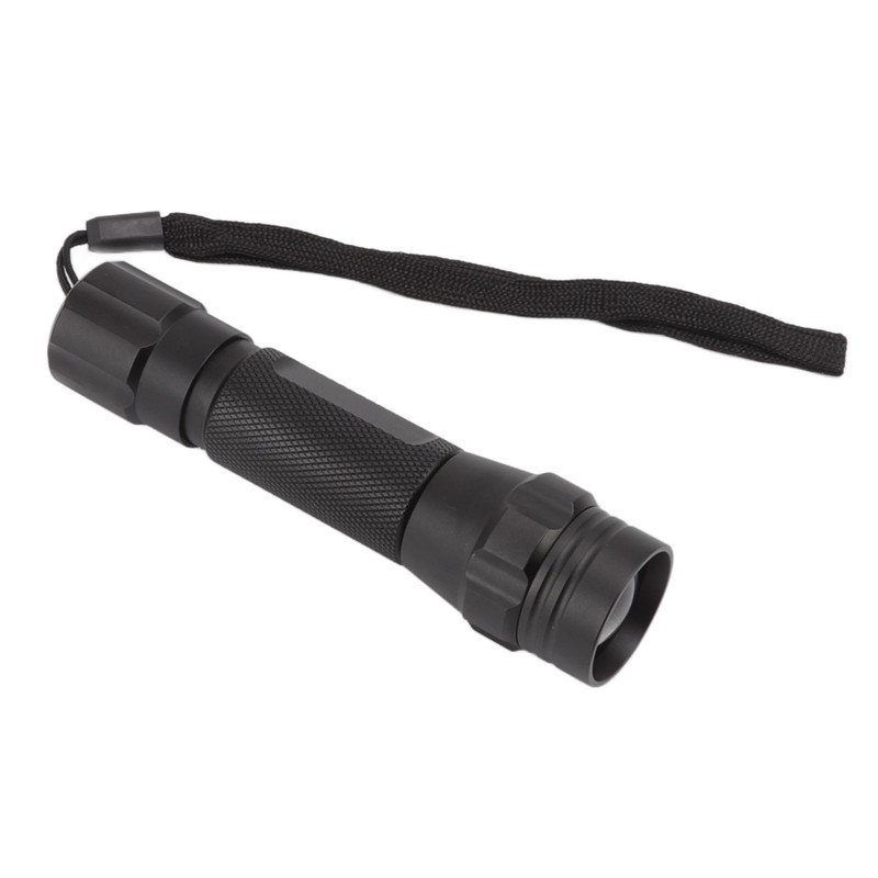 LED Blue LED Flashlight Zoomable Aluminium Alloy Blood Tracker Hunting