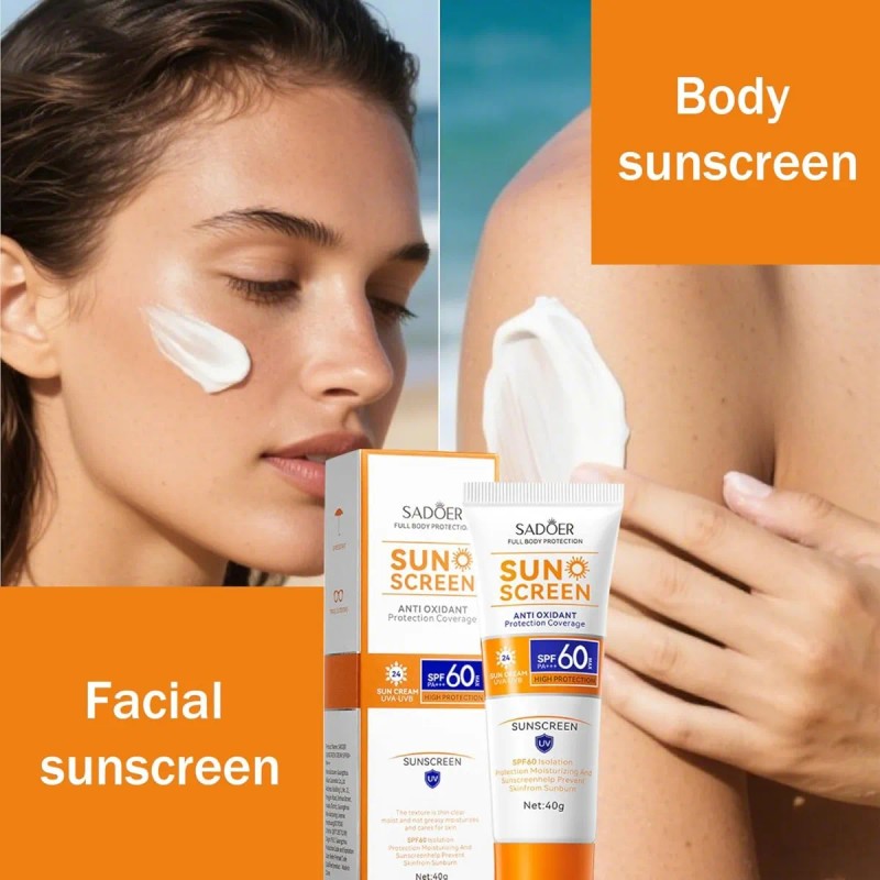 -- Protector Solar Corporal Y Facial Spf 60, Tamaño De