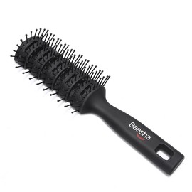 Baasha Hair Brush Comb, Anti-Static Hair Comb, Prevents Hair Loss, Styling, Hair Care Brush, Tangle-Free, Suitable for Men and Women - Black