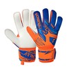 Reusch Attrakt Solid Goalkeeper Gloves, Shocking Orange/Blue, Size 8
