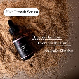 JY Perfection Hair Growth Serum, Treat Damaged Hair, Stronger Hair, Natural DHT Blockers, 100% Natural Ingredients, Caffeine, Saw Palmetto, Rosemary, Ginger, Mint, Castor Oil, Vitamin E Haircare Lightweight Comfort