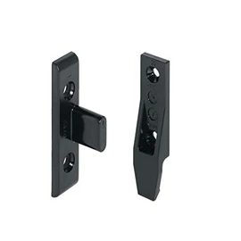 Keku Drop On/Hook On Push in Plinth Fasteners Fittings Press Fit Panel Clips x4