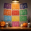 100PC Papel Picado Mexicano para Altar Día Muertos 37x25 cm