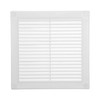 Vent Systems 6" x 6" Inch (Opening Dimensions) White Plastic