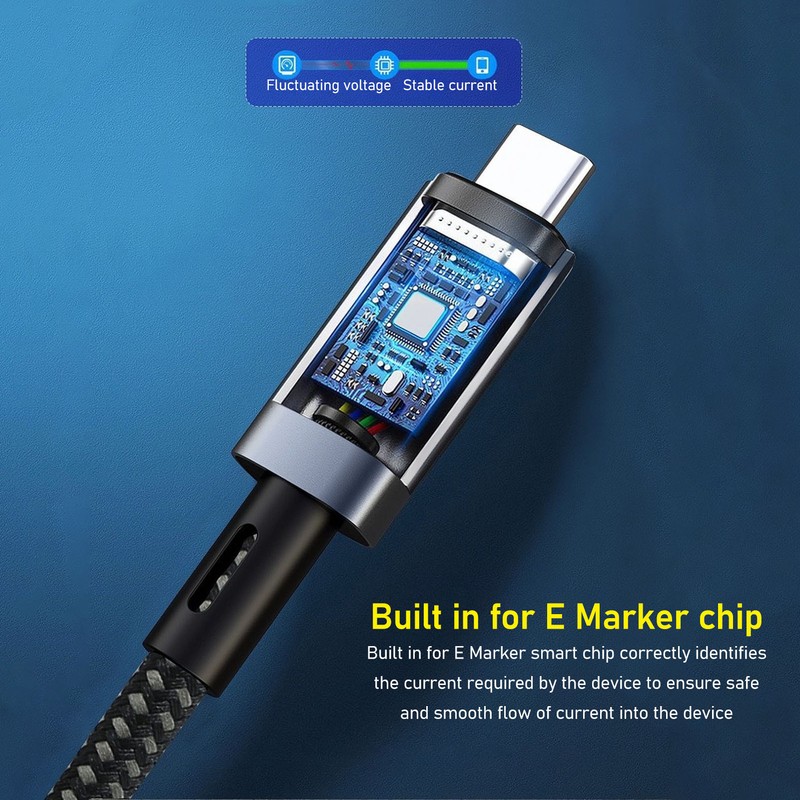 USB C to C Cable Full Function 10Gbps Data Transfer