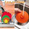 Puideon 7 Pack Silicone Lids,Silicone Pot Lids,Silicone Lids for Pans,5