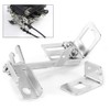Bracket Throttle Cable 2pcs Throttle Cable Bracket Kickdown Chrome for
