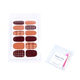 Easy-to-stick self-nail nail art sticker material ZK-0137 13ea