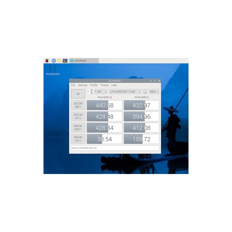 ELECTROCOOKIE M.2 NVMe SSD Kit for Raspberry Pi 5 -