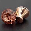 10Pcs Crystal Door Knobs 30mm Crystal Glass Door Knobs Diamond