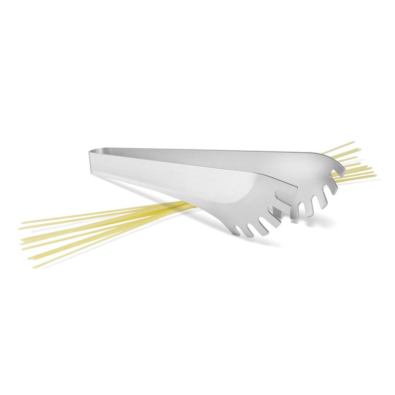 Zack 20639 CAJON Spaghetti Tongs, Stainless Steel, Silver