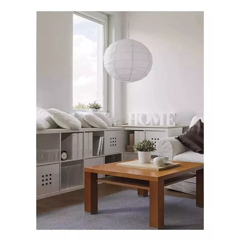 ML 10 Pantallas Chinas 20cm Color Blanco Hogar Lampara Papel