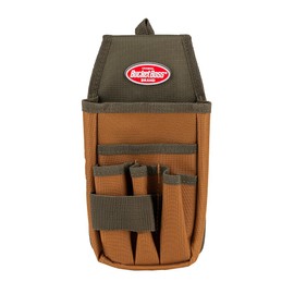Bucket Boss - Utility Pouch with FlapFit, Pouches - Original Series (54170), Brown