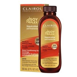 Clairol SOY4PLEX Liquicolor 3RR 203RR Medium Intense Red Bulk Lot 24 Pack 2 oz