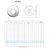 TERF® M20 X 60mm X 4mm Form G Washer M20